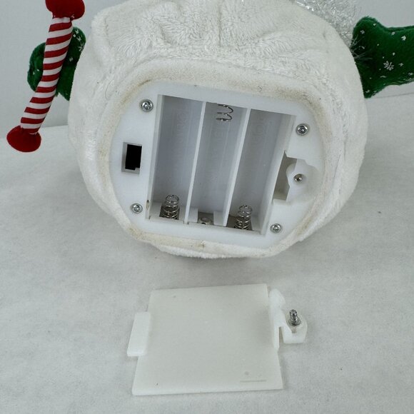 Magic Power Co. Dancing Singing Snowman Plush Toy Christmas Deck the Halls 11" - Picture 8 of 13